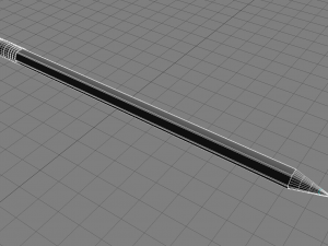 wooden pencil Modelo 3D
