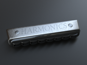 harmonica 3Dモデル