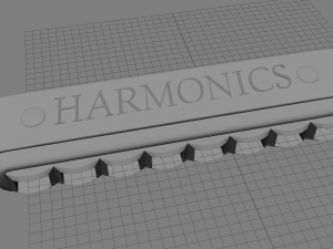 harmonica Model 3D