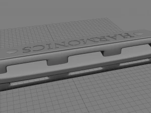 harmonika Model 3D