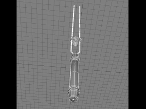 barbecue prong 3D Model
