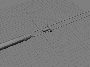 barbecue prong 3D Model