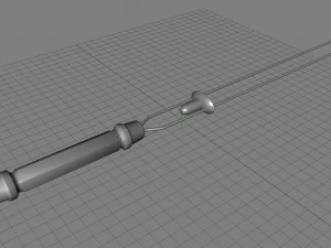 barbecue prong 3D Model