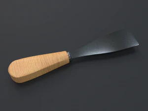 pengikis cat Model 3D