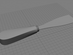 paint scraper 3Dモデル