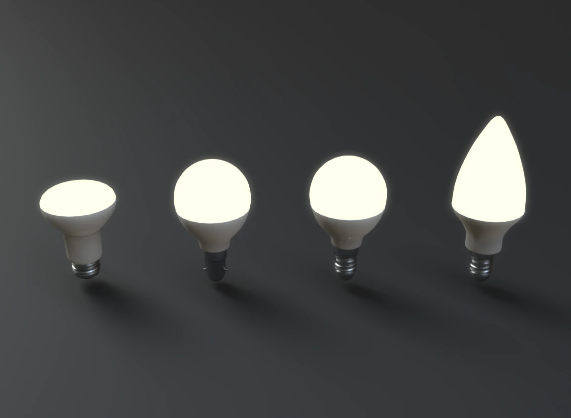 pacchetto lampadine 1 Modello 3D .c4d .max .obj .3ds .fbx .stl .blend 