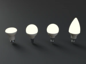 pacchetto lampadine 1 Modello 3D