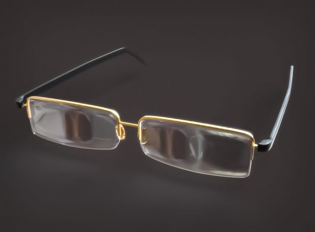spectacles Model 3D .c4d .max .obj .3ds .fbx .stl .blend 