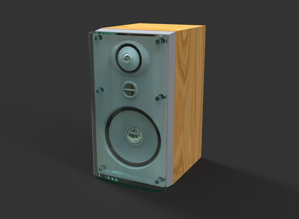 Speaker 3d model