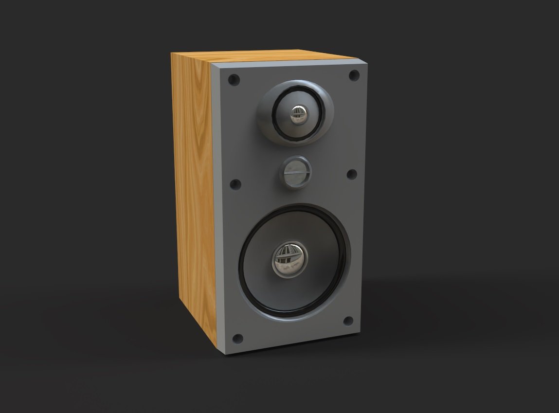 Speaker 3d model