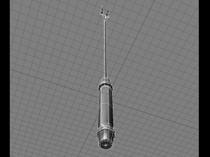 barbecue fork 3D 모델
