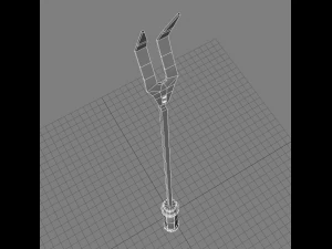 Grillgabel 3D Modell