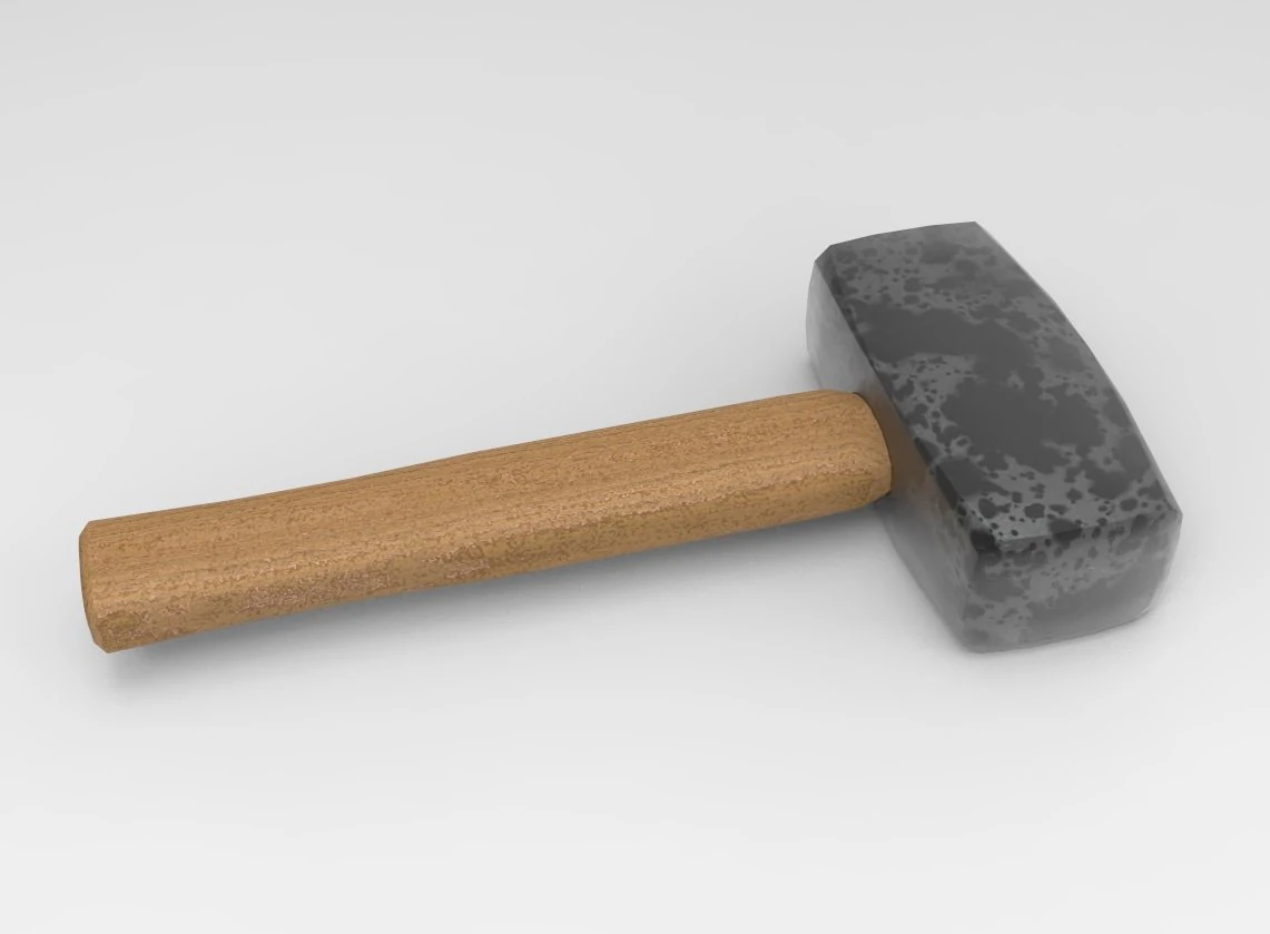 mallet 3D Model .c4d .max .obj .3ds .fbx .stl .blend 