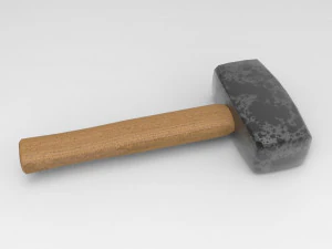 maillet Modèle 3D