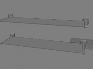 glass shelf 3D Model