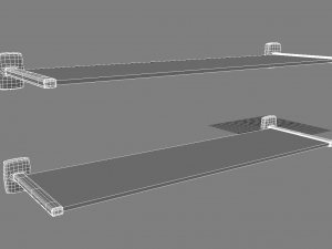 glass shelf 3D-Modell
