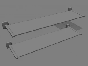 glass shelf 3D Model