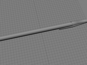 black ballpoint pen Modello 3D