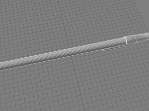 black ballpoint pen Modello 3D