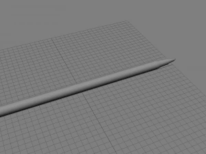 黒のボールペン 3Dモデル