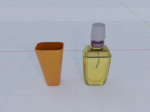 small perfume bottle 3D Model