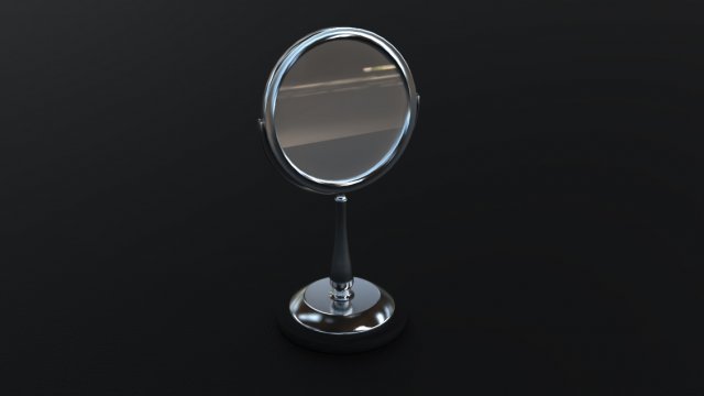bathroom mirror 3D 模型 .c4d .max .obj .3ds .fbx .stl .blend 