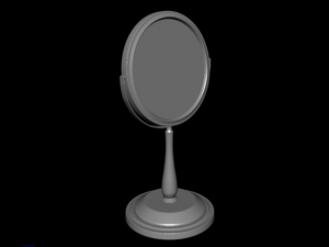 bathroom mirror 3D 模型