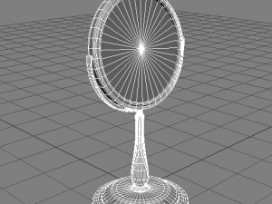 bathroom mirror 3D 模型