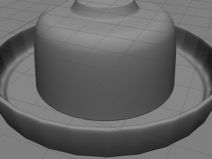 desert dish 3D 模型