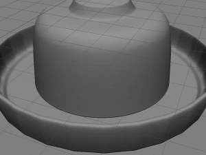 desert dish 3D Model