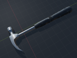 large hammer Model 3D