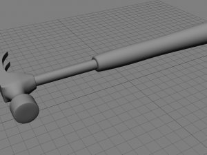 large hammer Model 3D