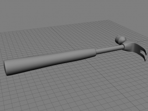 large hammer Model 3D