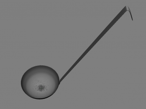 soup spoon 3D 모델