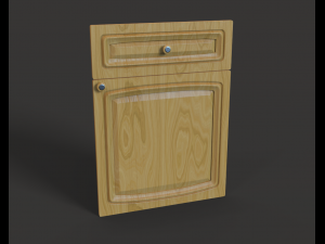 vintage cupboard drawer 3D Model