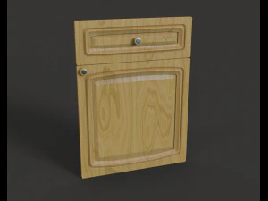 Vintage-Schrankschublade 3D Modell