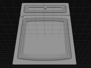 vintage cupboard drawer 3D मॉडल