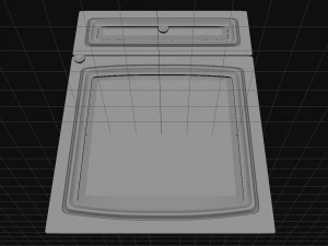 vintage cupboard drawer 3D Model