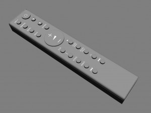 remote controller 3Dモデル