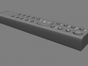 remote controller 3Dモデル
