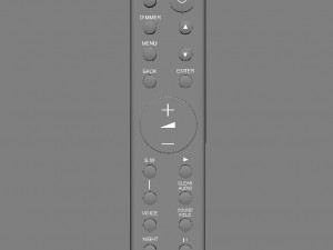 remote controller 3Dモデル