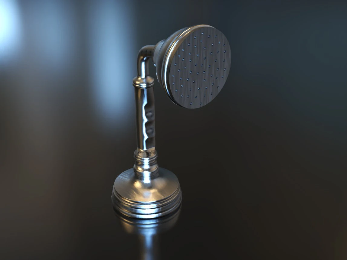 shower head 3D Model .c4d .max .obj .3ds .fbx .stl .blend