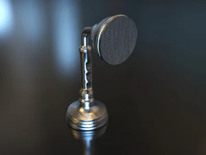 샤워 헤드 3D 모델