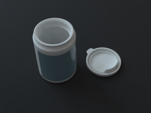 vitamin container 3D Model