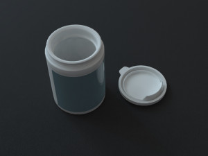 vitamin container Modelo 3D