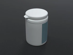 vitamin container 3D Model
