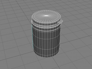 vitamin container 3D Model
