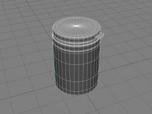 vitamin container 3D Model
