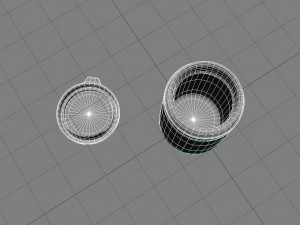 vitamin container 3D Model