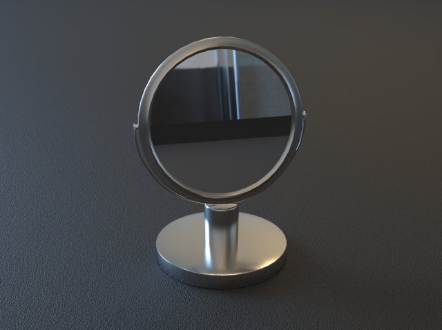bathroom mirror type 2 3D 모델 .c4d .max .obj .3ds .fbx .stl .blend 